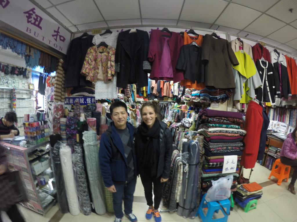 South Bund Soft Spinning Fabric Market Shanghai 