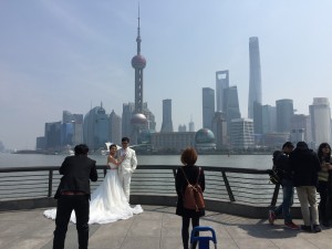 The Bund Wedding Photos in Shanghai