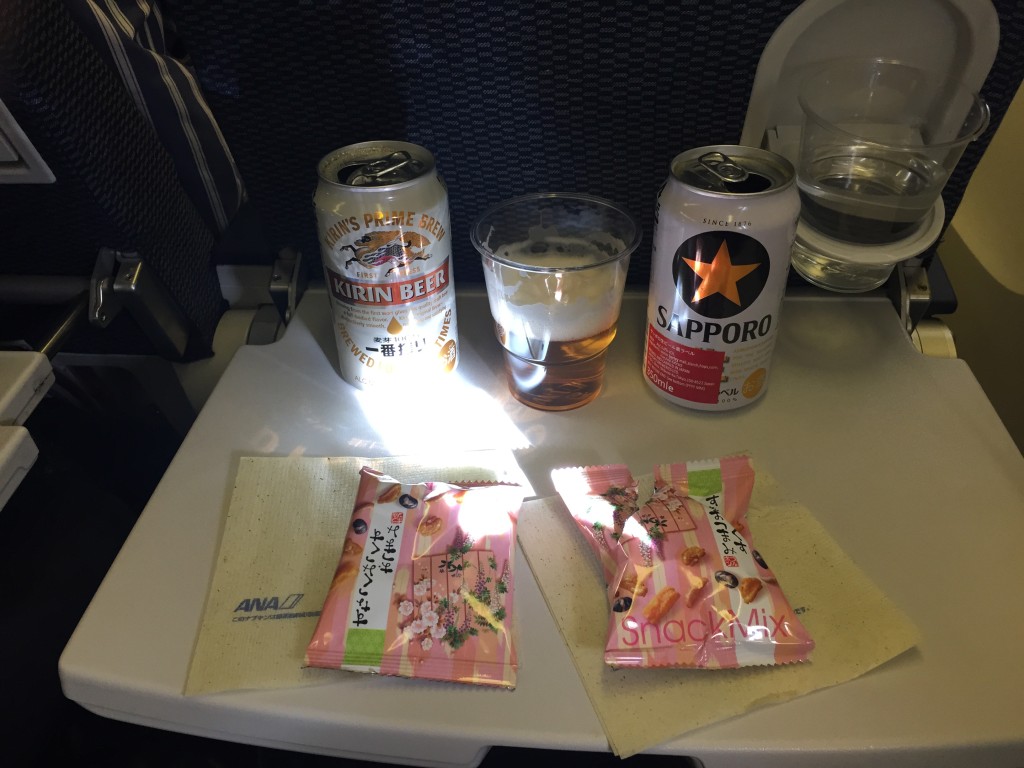 ANA flight snacks