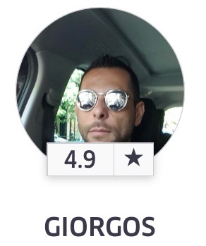 Our Uber driver